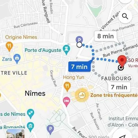 Le Croco Nimois - Centre شقة نيم